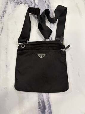 Prada Tessuto Messenger Cross Body Bag